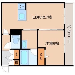 大和八木駅 徒歩9分 2階の物件間取画像